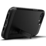 Tagakaaned Spigen  Spigen Tough Armor Case with MagSafe for iPhone 16e with Stand - Black 