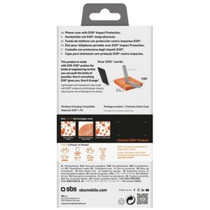 Aizmugurējais vāciņš SBS  Extreme Active Case iPhone 16E 