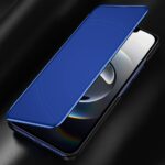 Aizmugurējais vāciņš Hurtel  Clear View Case for iPhone 16e Flip Cover - Blue 