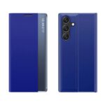 Nugarėlės dėklai Hurtel  New Sleep Case Cover with Flip and Stand for Samsung Galaxy S25 Edge - Blue 