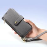 Nugarėlės dėklai Dux Ducis  Dux Ducis Lawa Leather Case for iPhone 15 - Gray 