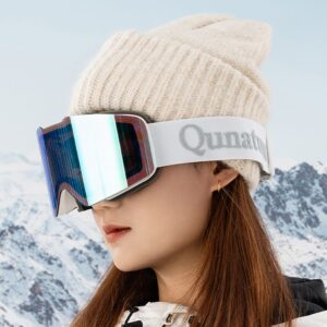 Other goods Qunature  Qunature White Frameless Ski Goggles - White 