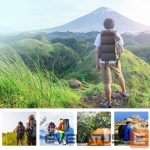 Laadija Choetech  Choetech SC001 solar foldable charger 19W 2x USB-A - black 