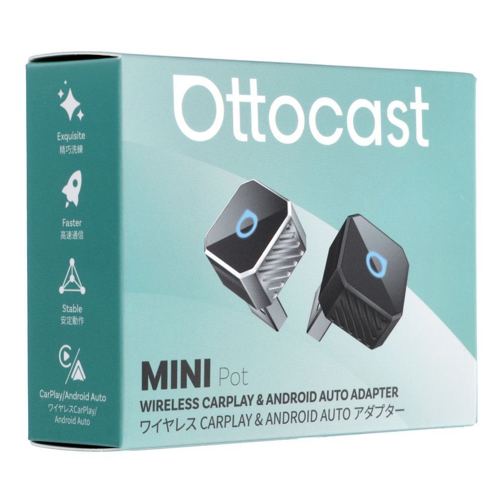 Muu arvutitarvik Ottocast Wireless car adapter OTTOCAST Mini Cube T3 black