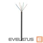 Converter Goobay  Outdoor Network Cable | CAT 6 U/UTP | AWG 24/1 | Cable length: 100 m | Black 