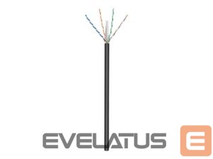 Converter Goobay  Outdoor Network Cable | CAT 6 U/UTP | AWG 24/1 | Cable length: 100 m | Black 