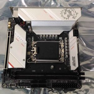 Intel protsessori emaplaat MSI  SALE OUT.  MPG B760I EDGE WIFI |  MPG B760I EDGE WIFI | Processor family Intel | Processor socket LGA1700 | DDR5 DIMM | Memory slots 2 | Supported hard disk drive interfaces SATA, M.2 | Number of SATA connectors 4 | Chipset Intel B760 | Mini-ITX | REFURBISHED |  MPG B760I EDGE WIFI | Processor family Intel | Processor socket  LGA1700 | DDR5 DIMM | Memory slots 2 | Supported hard disk drive interfaces SATA, M.2 | Number of SATA connectors 4 | Chipset Intel B760 | Mini-ITX | REFURBISHED 