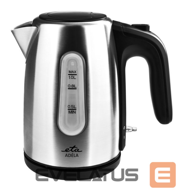 Virdulys ETA Kettle | 160490000 ADÉLA | Electric | 1600 W | 1 L | Stainless Steel | 360° rotational base | Stainless Steel