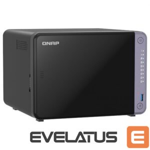 Zibatmiņa QNAP  Cost-effective 6-bay 10GbE NAS | TS-632X-4G | Alpine | AL524 | Processor frequency 2 GHz | 4 GB | DDR4 SODIMM | 120W adapter (12VDC), 100-240VAC 