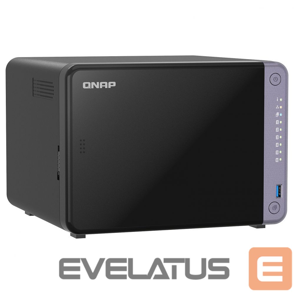 Mälupulk QNAP Cost-effective 6-bay 10GbE NAS | TS-632X-4G | Alpine | AL524 | Processor frequency 2 GHz | 4 GB | DDR4 SODIMM | 120W adapter (12VDC), 100-240VAC