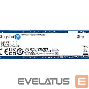Kõvaketas SSD Kingston  2 TB NV3 M.2 2280 NVMe SSD 