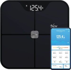 Ķermeņa svari iHealth  | Wireless Body Composition Scale | Nexus Pro | Maximum weight (capacity) 181 kg | Body Mass Index (BMI) measuring | Black 