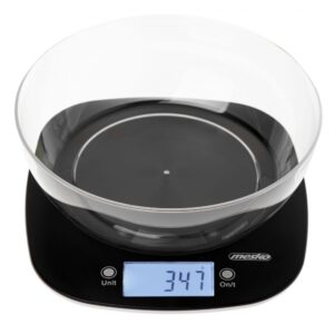 Kitchen scales Adler  Kitchen Scale with a bowl | MS 3179b | Graduation 1 g | Display type LCD | Black 