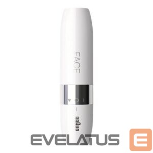 Plaukų kirpimo mašinėlė Braun  | Face Mini Hair Remover | FS1000 | Face hair remover | White 