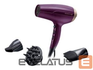 Face protection Remington  | Hair Dryer | D5219 | 2300 W | Number of temperature settings 3 | Ionic function | Diffuser nozzle | Purple 