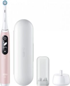 Toothbrush Oral-B  Electric Toothbrush | iO Series 6 | Rechargeable | For adults | Number of brush heads included 1 | Number of teeth brushing modes 5 | Pink 