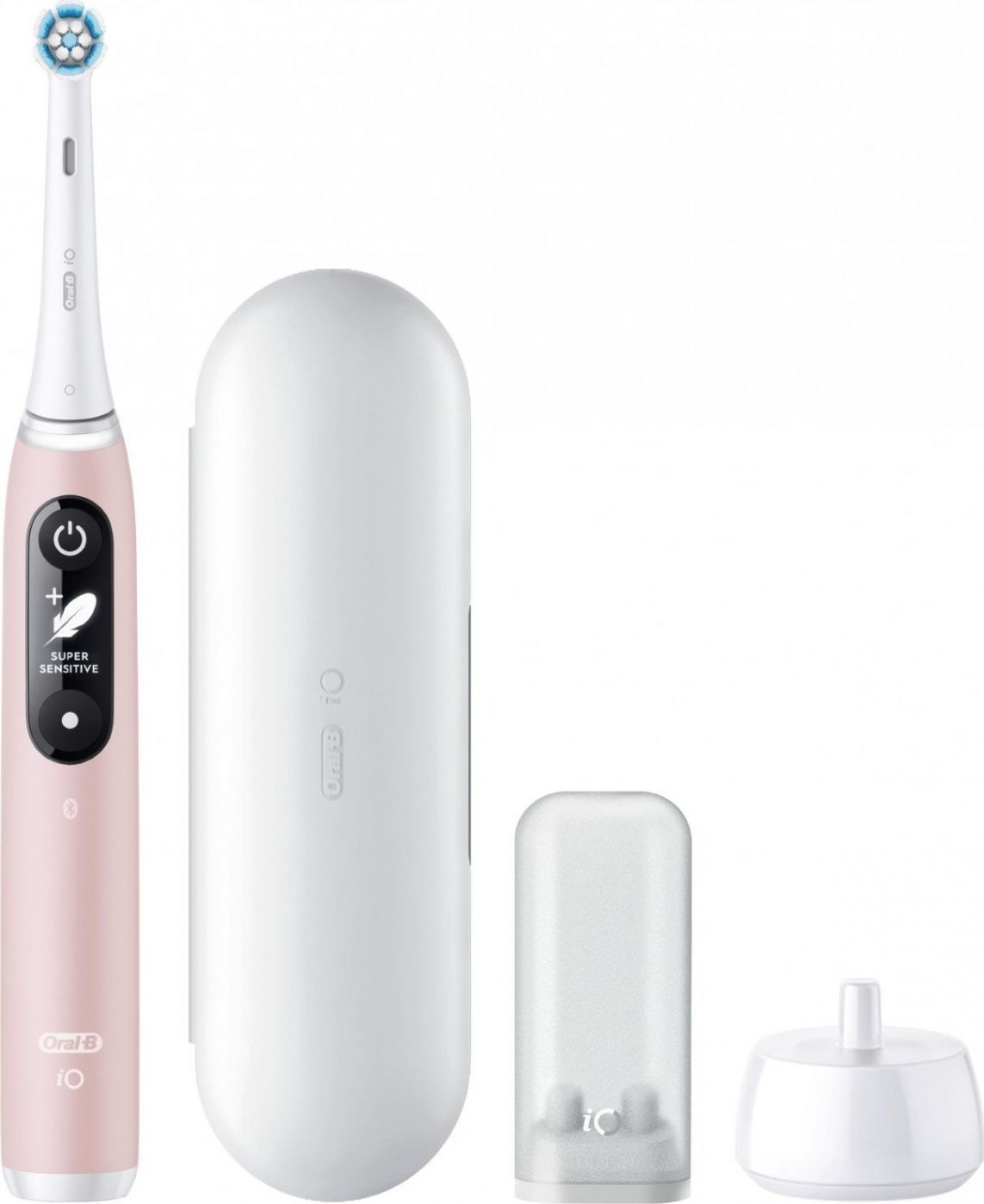 Dantų šepetėlis Oral-B Electric Toothbrush | iO Series 6 | Rechargeable | For adults | Number of brush heads included 1 | Number of teeth brushing modes 5 | Pink