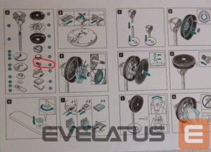 Fan Duux  SALE OUT.  Whisper Flex Smart Fan with Battery Pack, Black |  | Smart Fan | Whisper Flex Smart Black with Battery Pack | Stand Fan | PACKAGE DAMAGED, UNPACKED, MISSING SCREWS | Black | Diameter 34 cm | Number of speeds 26 | Oscillation | 2-22 W | Yes | Timer 