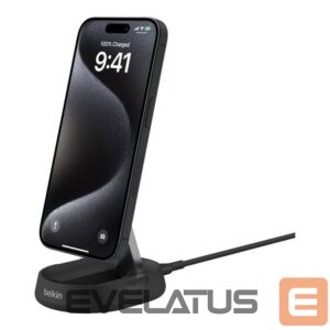 Kontroller Belkin  | Adjustable Wireless Magnetic Charging Station with Qi2 (15W) | WIA008vfBK 