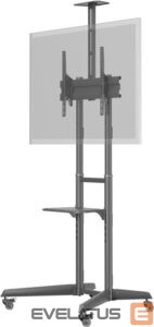 Televizoriaus laikiklis Goobay  Floor stand | 59508 TV Presentation Stand Pro (Size L) | Adjustable Height, Tilt | 37-70 " | Black 