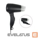 Face protection Tristar  Travel Hair Dryer | HD-2460 | 1200 W | Number of temperature settings 2 | Black 