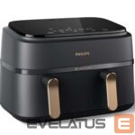 Stalo grotelės Philips  Airfryer | NA352/00 | Power 2750 W | Capacity 9 L | Rapid Air technology | Charcoal Grey/Copper 