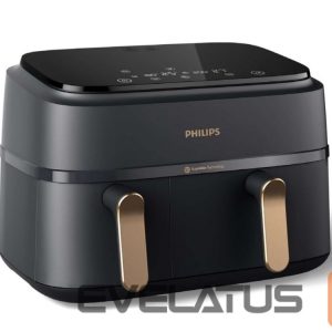 Настольный гриль Philips  Airfryer | NA352/00 | Power 2750 W | Capacity 9 L | Rapid Air technology | Charcoal Grey/Copper 