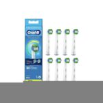 Zobu birste Oral-B  Replaceable toothbrush heads | Refill CleanMaximiser Precision Clean | Heads | For adults | Number of brush heads included 8 | White 