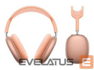 Wireless headphones Apple  AirPods Max Midnight (USB-C) , Noise canceling Orange