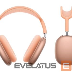 Wireless headphones Apple  AirPods Max Midnight (USB-C) , Noise canceling Orange