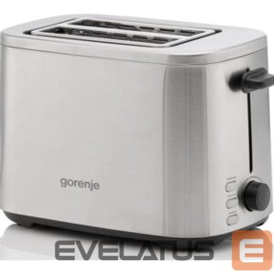Tosters GORENJE  Toaster | T800DS | Number of slots 2 | Housing material Stainless steel 