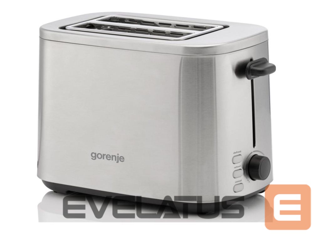 Röster GORENJE Toaster | T800DS | Number of slots 2 | Housing material Stainless steel