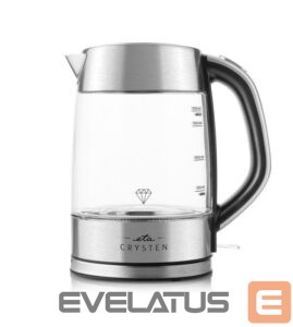Tējkanna ETA  Kettle | 415490000 Crysten | Electric | 2100 W | 1.7 L | Glass | 360° rotational base | Glass 