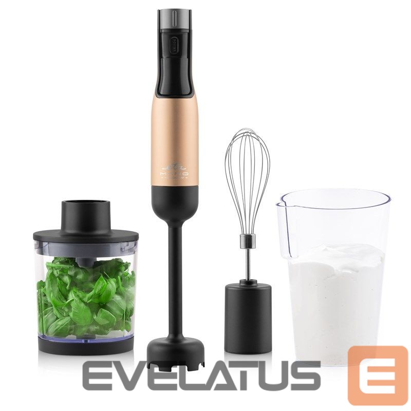 Mikserid ja blenderid ETA Hand Blender | 321990020 Mano | Hand Blender | 1000 W | Number of speeds 9 | Black/Golden