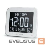 Interaktyvus sprendimas Muse  | Wall Clock with Alarm Function | M-090 WMC | White 