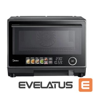 Mikroviļņu krāsns Midea  Microwave oven | MSO25H | Free standing | 25 L | 1000 W | Convection | Grill | Black 