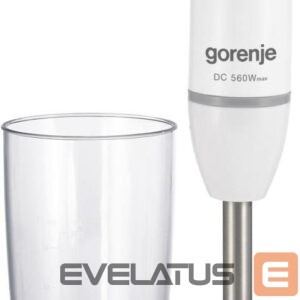 Mikseri un blenderi GORENJE  | Blender | HBC561QW | Hand Blender | 500 W | Number of speeds 1 | White 