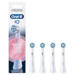 Hambahari Oral-B  Replaceable toothbrush heads | iO Gentle Care | Heads | For adults | Number of brush heads included 4 | Number of teeth brushing modes Does not apply | White 