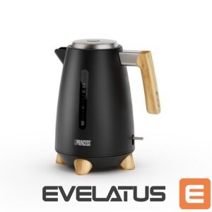 Tējkanna Princess  Pure Kettle | 236061 | Electric | 3000 W | 1.7 L | Stainless steel | 360° rotational base | Black 