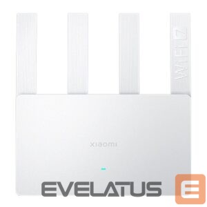 Rūteris Xiaomi  Router | BE3600 | 802.11be | 10/100/1000/2500 Mbit/s | Ethernet LAN (RJ-45) ports 4 | Mesh Support Yes | MU-MiMO Yes | No mobile broadband 