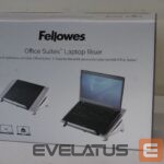 Headphone with microphone Fellowes  SALE OUT.  Office Suites laptop stand |  | Office Suites Laptop Stand | DAMAGED PACKAGING | Black/Silver 