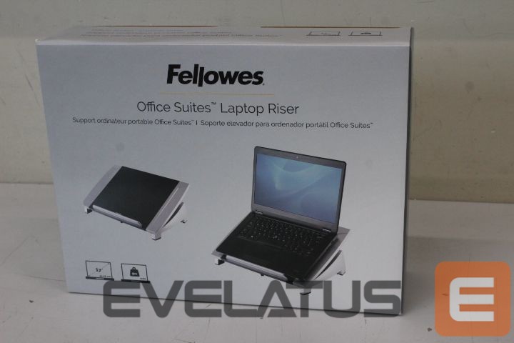 Headphone with microphone Fellowes SALE OUT. Office Suites laptop stand | | Office Suites Laptop Stand | DAMAGED PACKAGING | Black/Silver