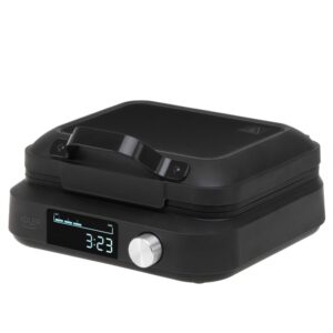 Skrudintuvas Adler  Waffle Maker with LED Display | AD 3087 | 2200 W | Number of pastry 2 | Belgium | Black 