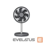 Ventilaator Duux  Fan | Rize Flex | Stand Fan | Grey | Diameter 21 cm | Number of speeds 4 | Oscillation | 10 W | No 