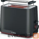 Тостер Bosch  Compact Toaster | TAT3M123 MyMoment | Power 950 W | Number of slots 2 | Housing material Plastic | Black 