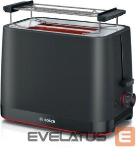 Tosters Bosch  Compact Toaster | TAT3M123 MyMoment | Power 950 W | Number of slots 2 | Housing material Plastic | Black 