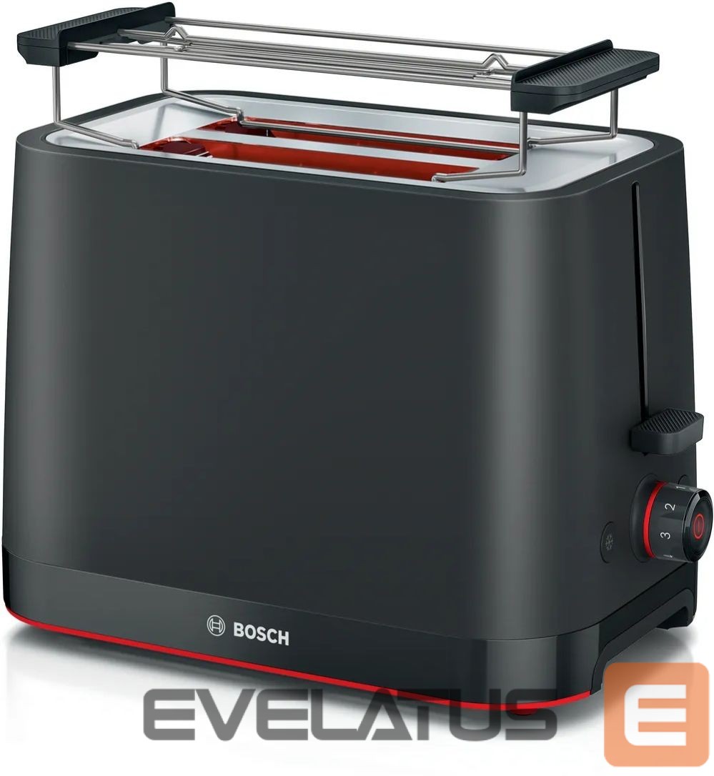 Röster Bosch Compact Toaster | TAT3M123 MyMoment | Power 950 W | Number of slots 2 | Housing material Plastic | Black
