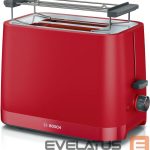 Toster Bosch  Compact Toaster | TAT3M124 MyMoment | Number of slots 2 | Housing material Plastic | Red 