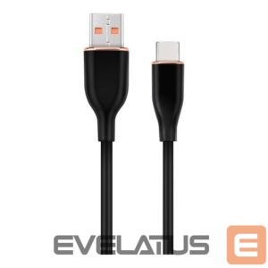 Charger Cablexpert  Premium silicon Type-C USB charging and data cable, 1.5 m | CC-USB2S-AMCM-1.5M-BK 