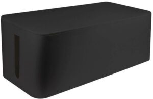 Üleminek Logilink  Cable Box, 407x157x133.5mm | KAB0062 | Black 